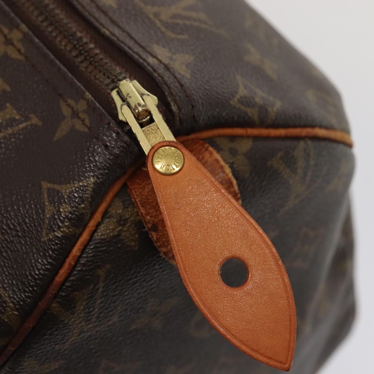 LOUIS VUITTON Monogram Speedy 40 Hand Bag M41522 LV Auth mr375