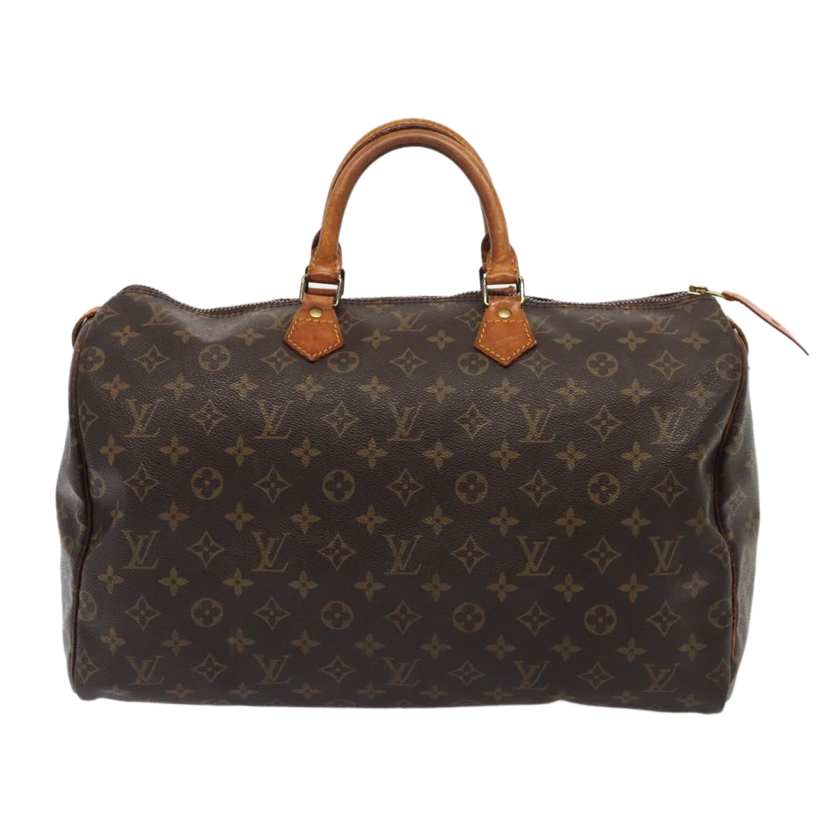 LOUIS VUITTON Monogram Speedy 40 Hand Bag M41522 LV Auth mr375