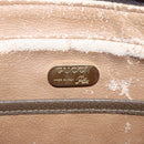 GUCCI GG Plus Supreme Clutch Bag PVC Beige Auth mr376-10