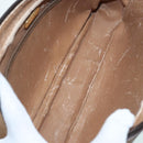 GUCCI GG Plus Supreme Clutch Bag PVC Beige Auth mr376-11