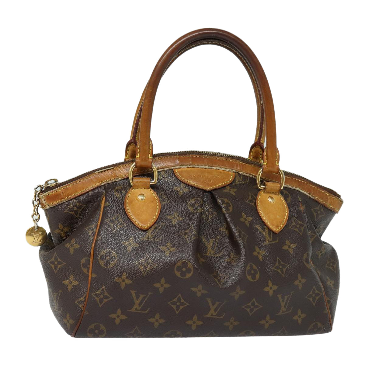 LOUIS VUITTON Monogram Tivori PM Hand Bag M40143 LV Auth mr384