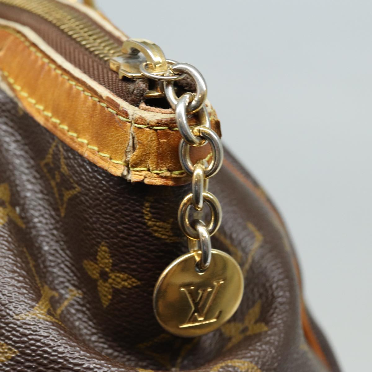 LOUIS VUITTON Monogram Tivori PM Hand Bag M40143 LV Auth mr384