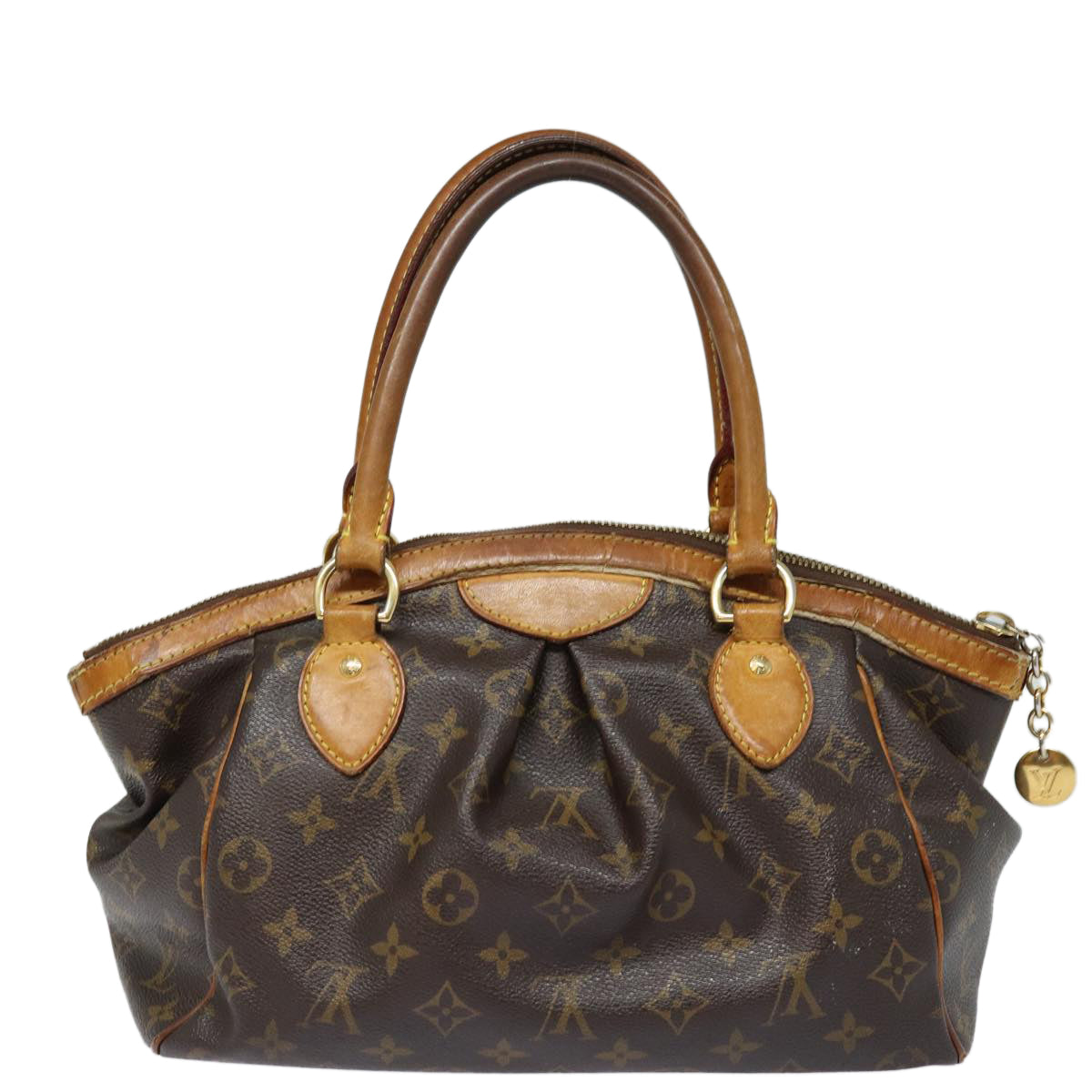 LOUIS VUITTON Monogram Tivori PM Hand Bag M40143 LV Auth mr384