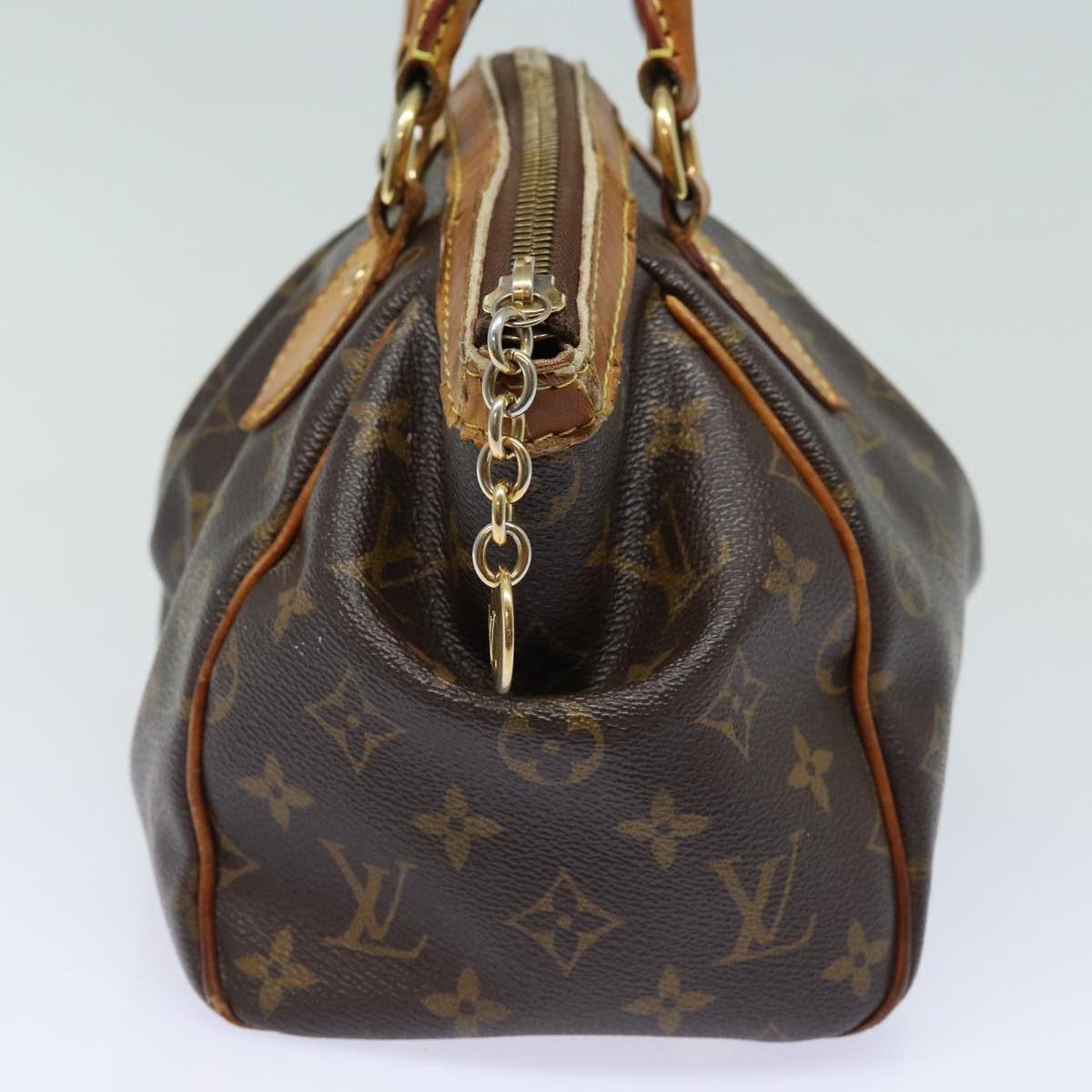 LOUIS VUITTON Monogram Tivori PM Hand Bag M40143 LV Auth mr384