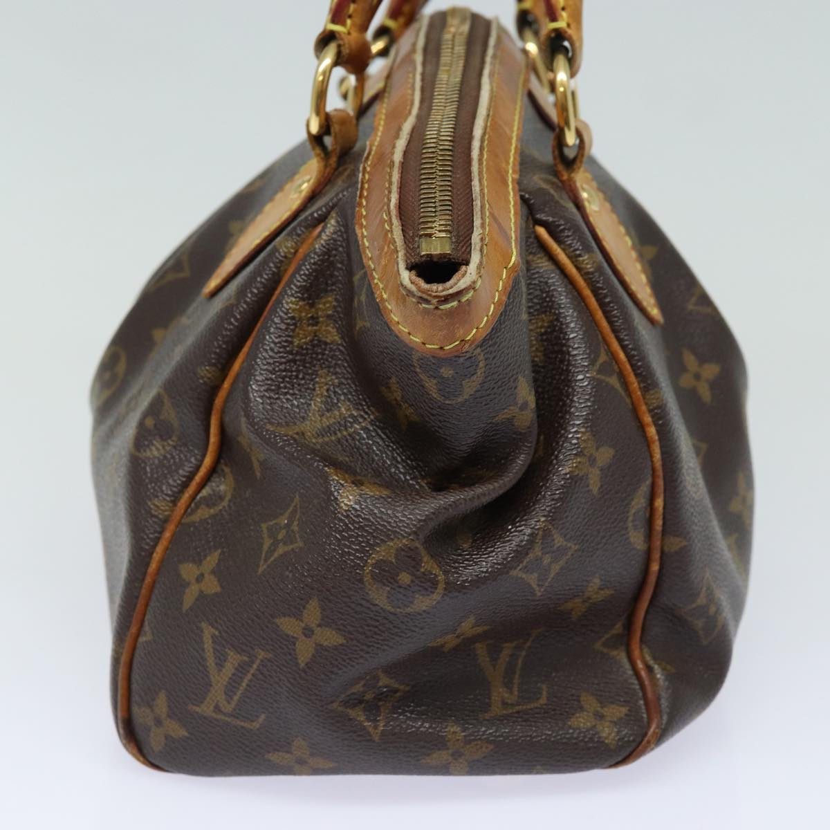 LOUIS VUITTON Monogram Tivori PM Hand Bag M40143 LV Auth mr384