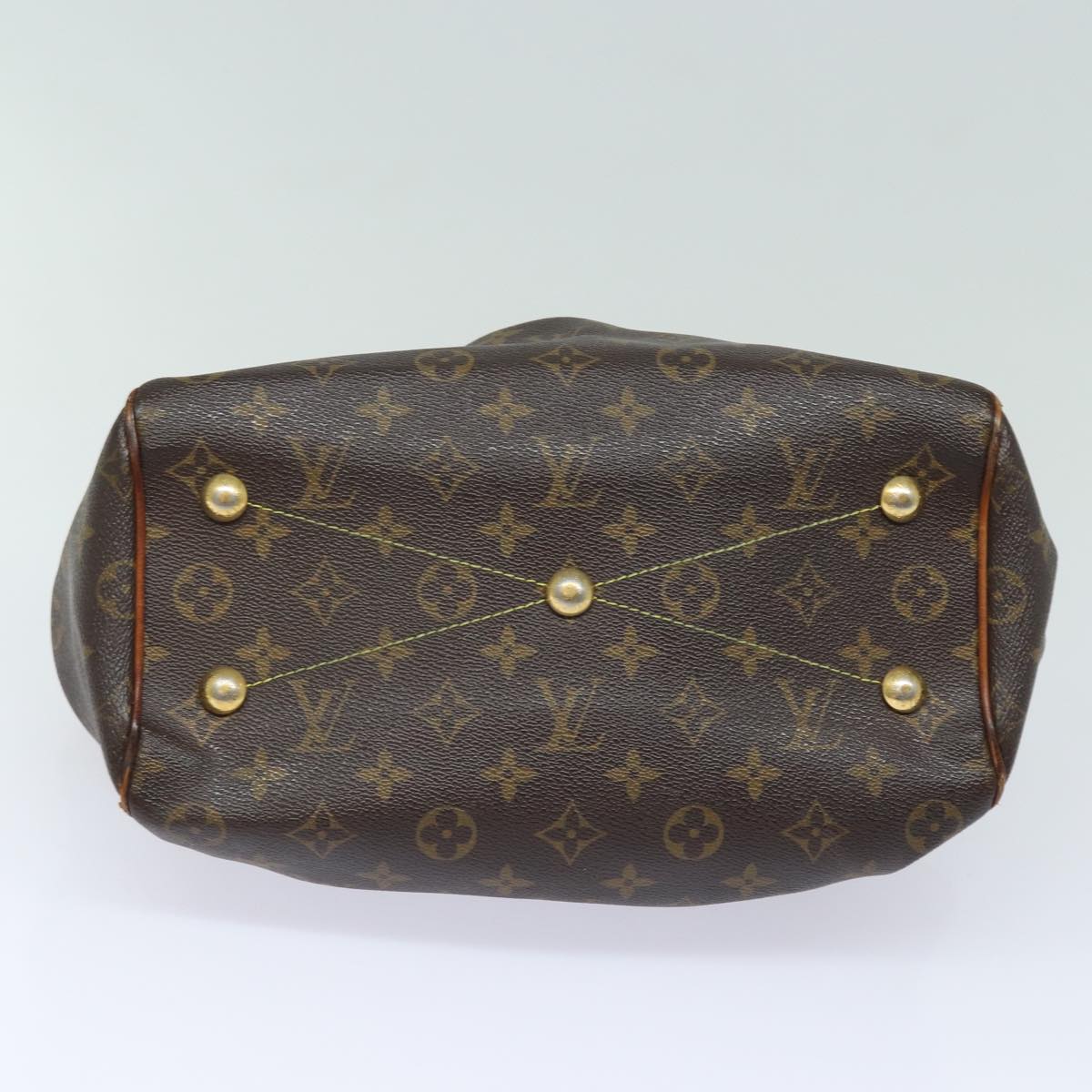 LOUIS VUITTON Monogram Tivori PM Hand Bag M40143 LV Auth mr384