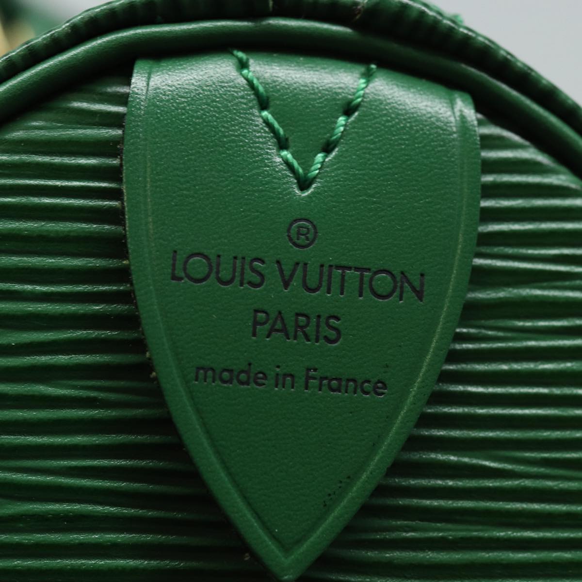 LOUIS VUITTON Epi Speedy 25 Hand Bag Borneo Green M43014 LV Auth mr395A