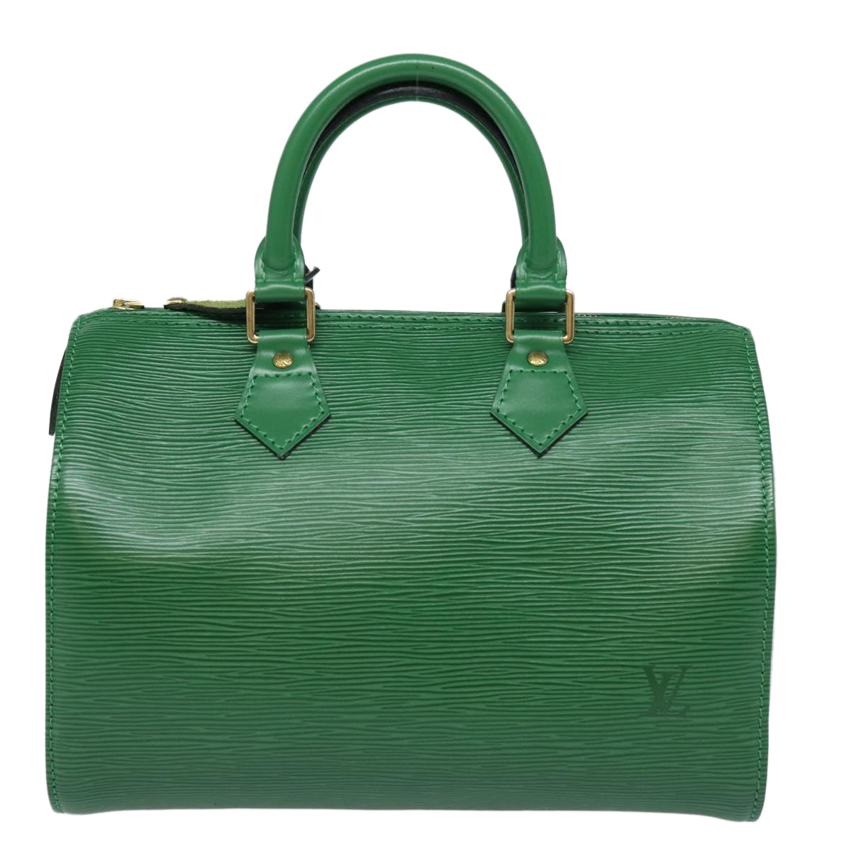 LOUIS VUITTON Epi Speedy 25 Hand Bag Borneo Green M43014 LV Auth mr395A