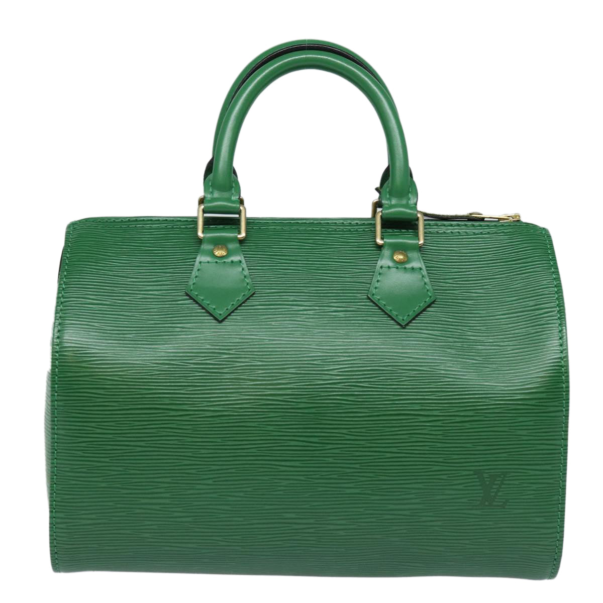 LOUIS VUITTON Epi Speedy 25 Hand Bag Borneo Green M43014 LV Auth mr395A