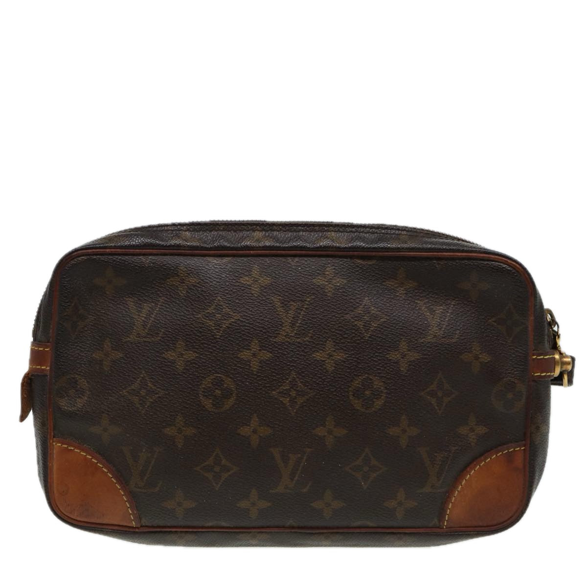 LOUIS VUITTON Monogram Marly Dragonne GM Clutch Bag M51825 LV Auth mr396 - 0