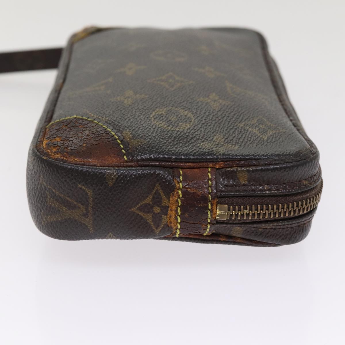 LOUIS VUITTON Monogram Marly Dragonne PM Clutch Bag M51827 LV Auth mr411