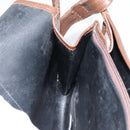 Burberrys Nova Check Shoulder Bag Canvas Leather Beige Brown Auth MR423-19