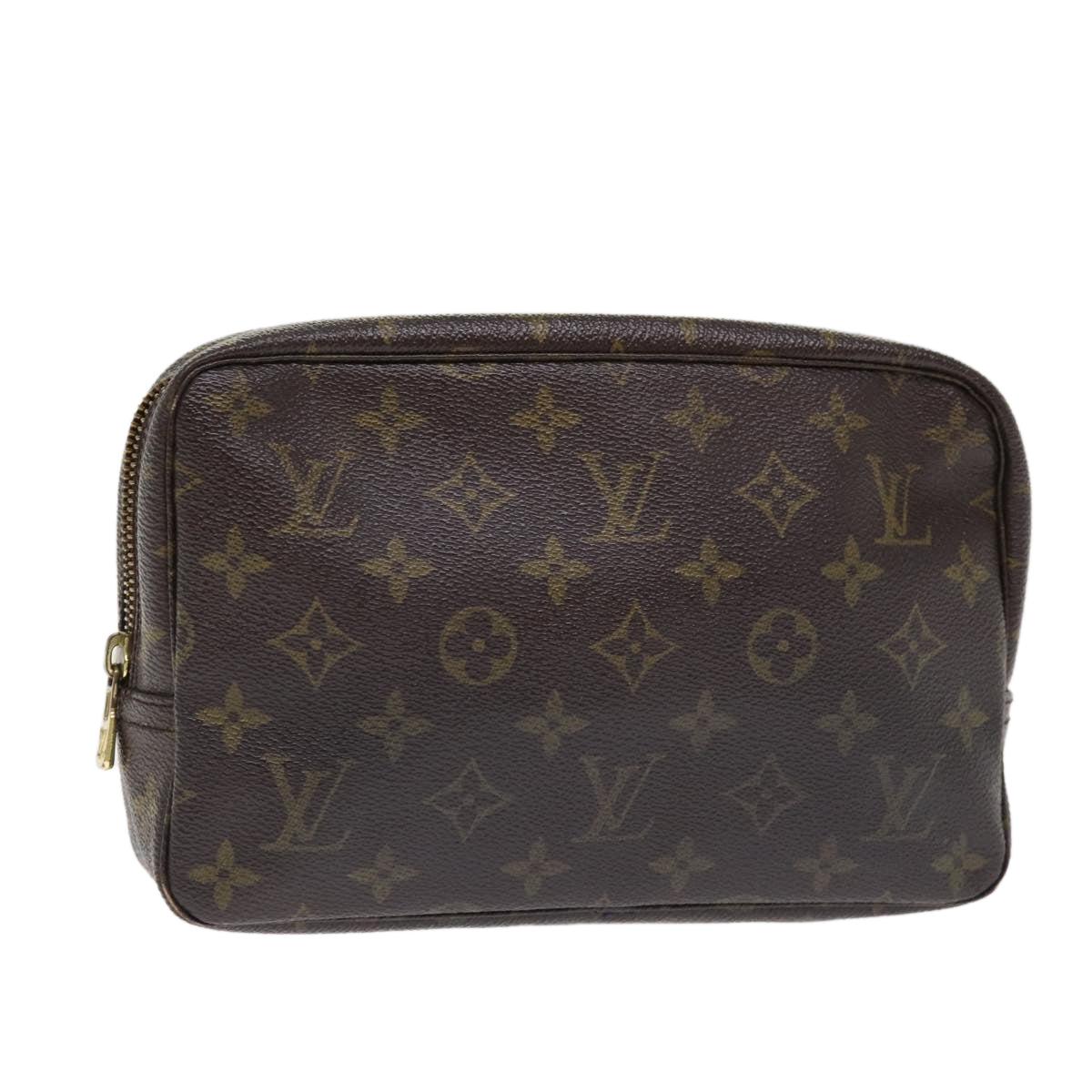 LOUIS VUITTON Monogram Trousse Toilette 23 Clutch Bag M47524 LV Auth mr428