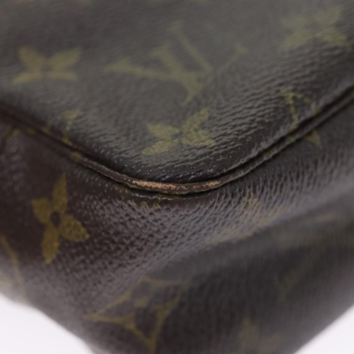 LOUIS VUITTON Monogram Trousse Toilette 23 Clutch Bag M47524 LV Auth mr428