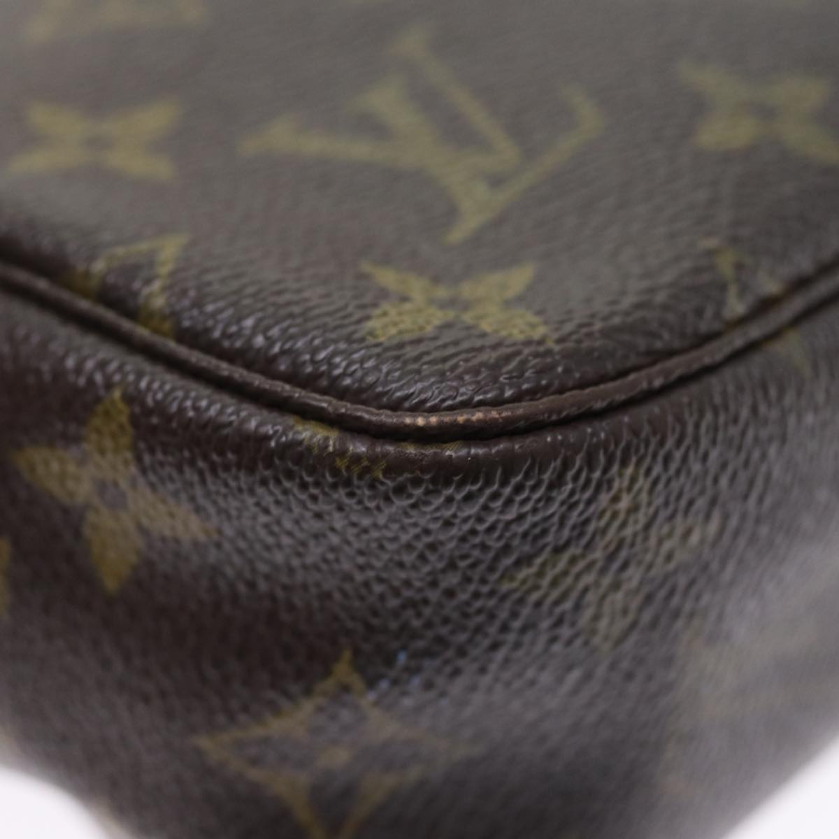 LOUIS VUITTON Monogram Trousse Toilette 23 Clutch Bag M47524 LV Auth mr428