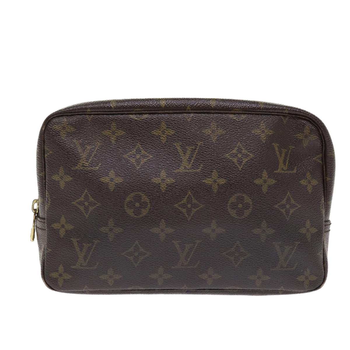 LOUIS VUITTON Monogram Trousse Toilette 23 Clutch Bag M47524 LV Auth mr428