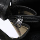 Burberrys Nova Check Shoulder Bag Canvas Beige Black Silver Auth mr460-23