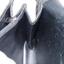 Burberrys Nova Check Shoulder Bag Canvas Beige Black Silver Auth mr460-27