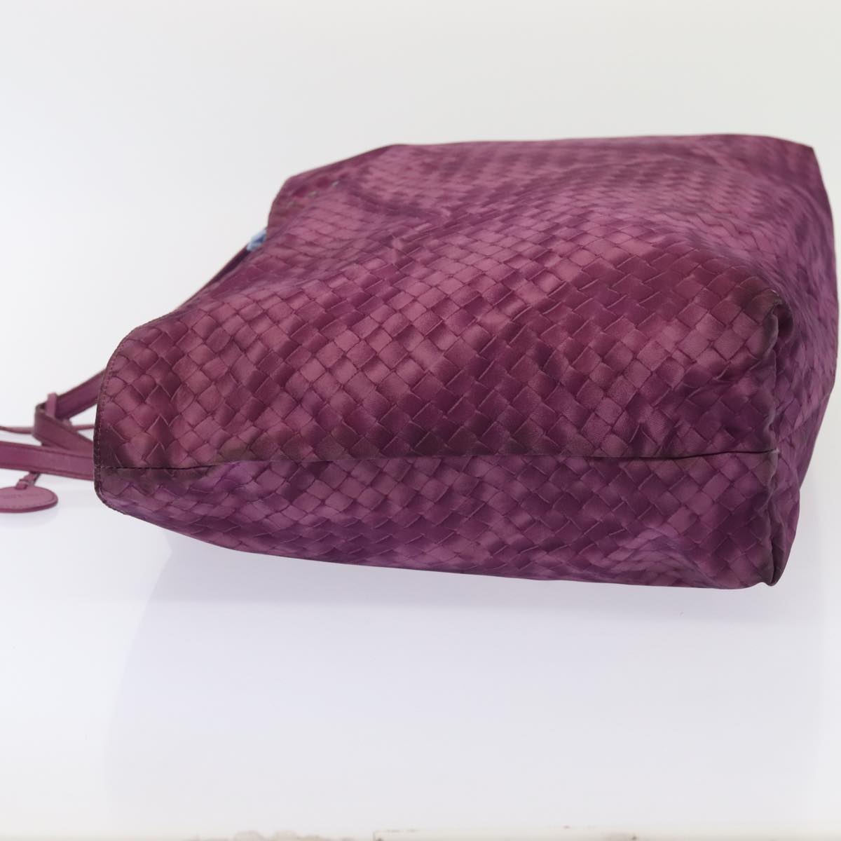 BOTTEGA VENETA Tote Bag Nylon Purple Auth mr465