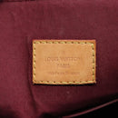 LOUIS VUITTON Monogram Vernis Avalon zip Hand Bag Amarante M91594 LV Auth mr482-17