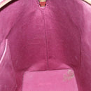 LOUIS VUITTON Monogram Vernis Avalon zip Hand Bag Amarante M91594 LV Auth mr482-18