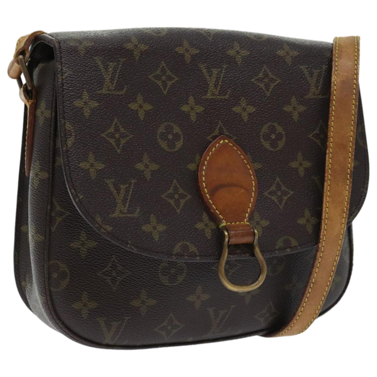 LOUIS VUITTON Monogram Saint Cloud GM Shoulder Bag M51242 LV Auth mr527