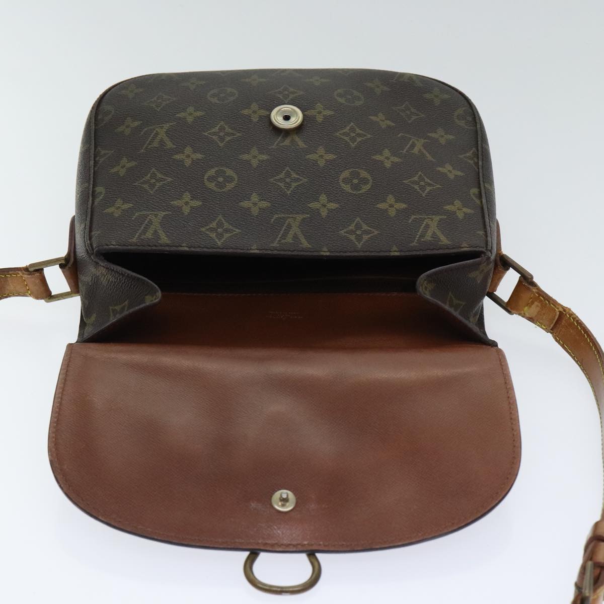 LOUIS VUITTON Monogram Saint Cloud GM Shoulder Bag M51242 LV Auth mr527