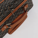 GOYARD Herringbone Trolley PM suitcase PVCCanvas Brown Auth mr552AM-14