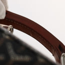 GOYARD Herringbone Trolley PM suitcase PVCCanvas Brown Auth mr552AM-15