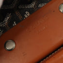 GOYARD Herringbone Trolley PM suitcase PVCCanvas Brown Auth mr552AM-19