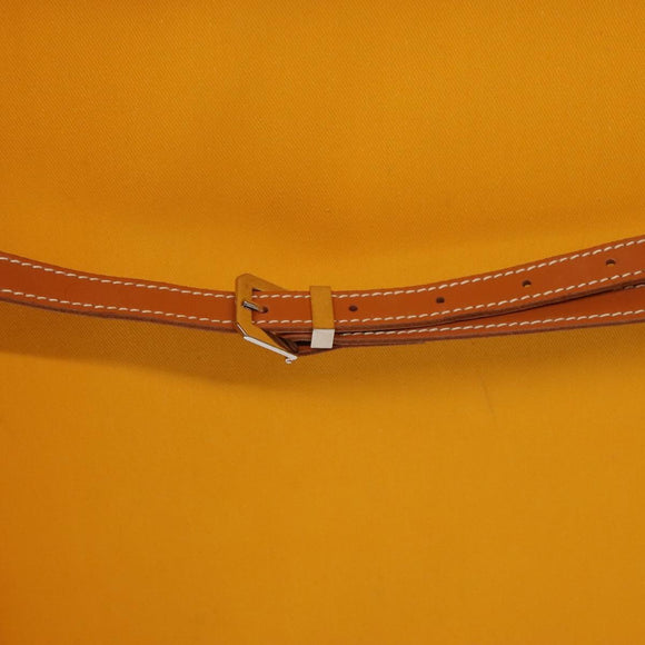 GOYARD Herringbone Trolley PM suitcase PVCCanvas Brown Auth mr552AM