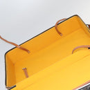 GOYARD Herringbone Trolley PM suitcase PVCCanvas Brown Auth mr552SAM-27