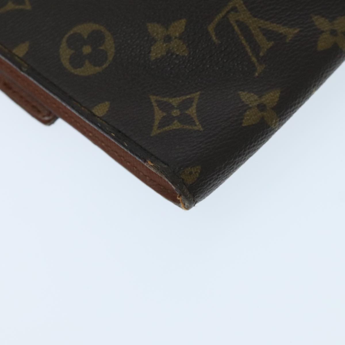 LOUIS VUITTON Monogram Porte Envelope Clutch Bag M51801 LV Auth mr584