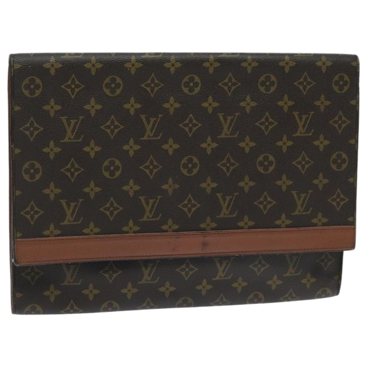 LOUIS VUITTON Monogram Porte Envelope Clutch Bag M51801 LV Auth mr584