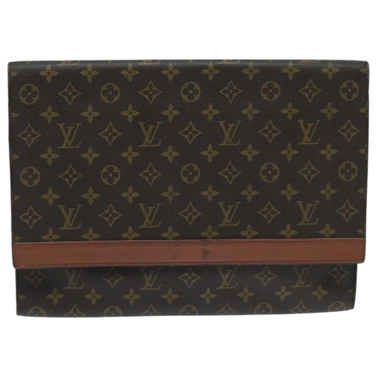 LOUIS VUITTON Monogram Porte Envelope Clutch Bag M51801 LV Auth mr584