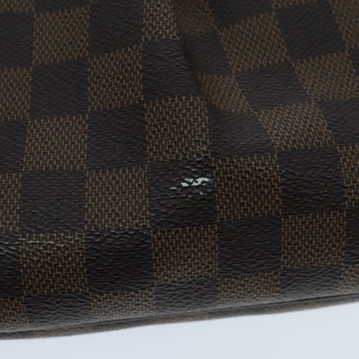 LOUIS VUITTON Damier Ebene Bloomsbury PM Shoulder Bag N42251 LV Auth mr588