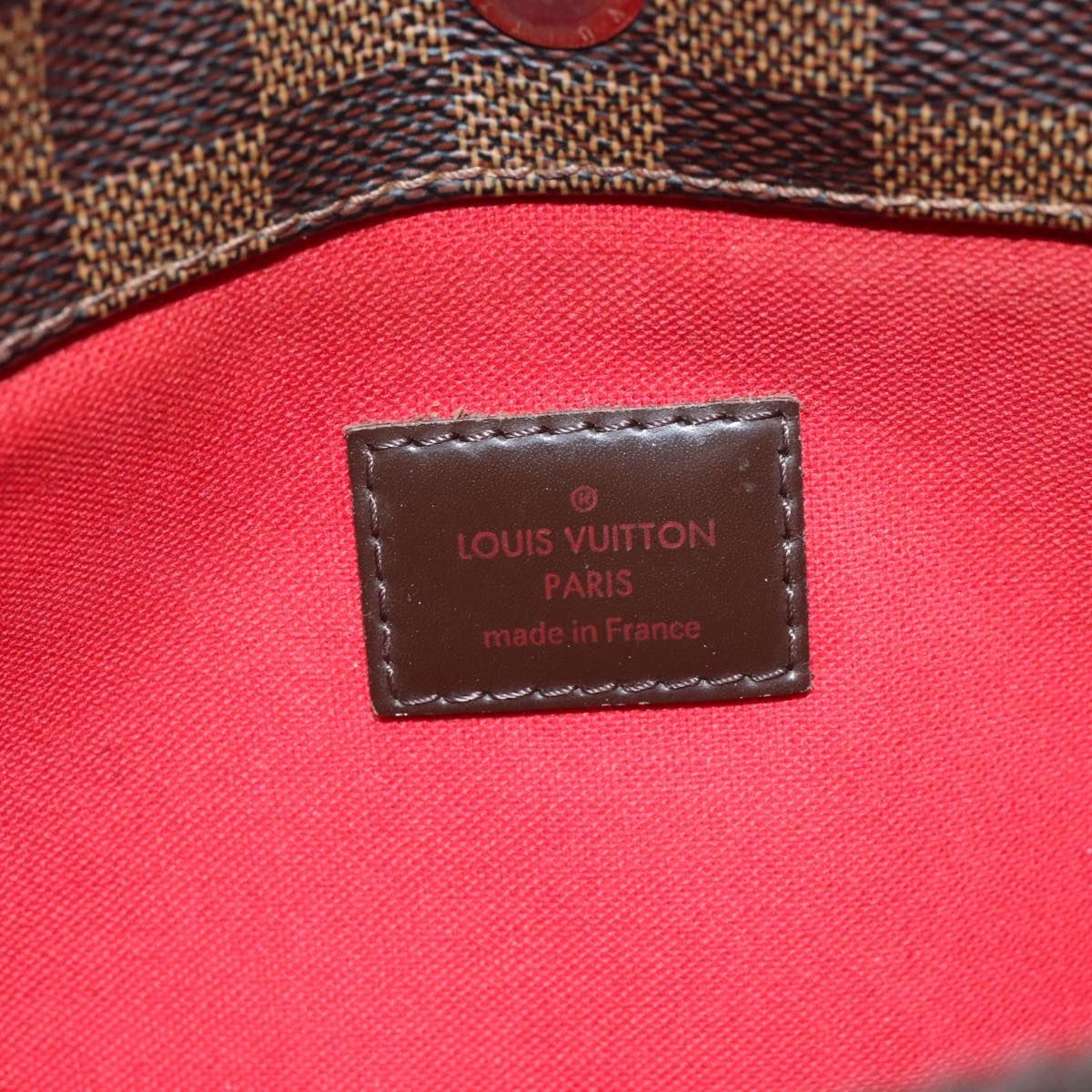 LOUIS VUITTON Damier Ebene Bloomsbury PM Shoulder Bag N42251 LV Auth mr588