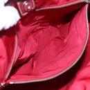 PRADA Tote Bag Nylon Pink Silver Auth mr613-23