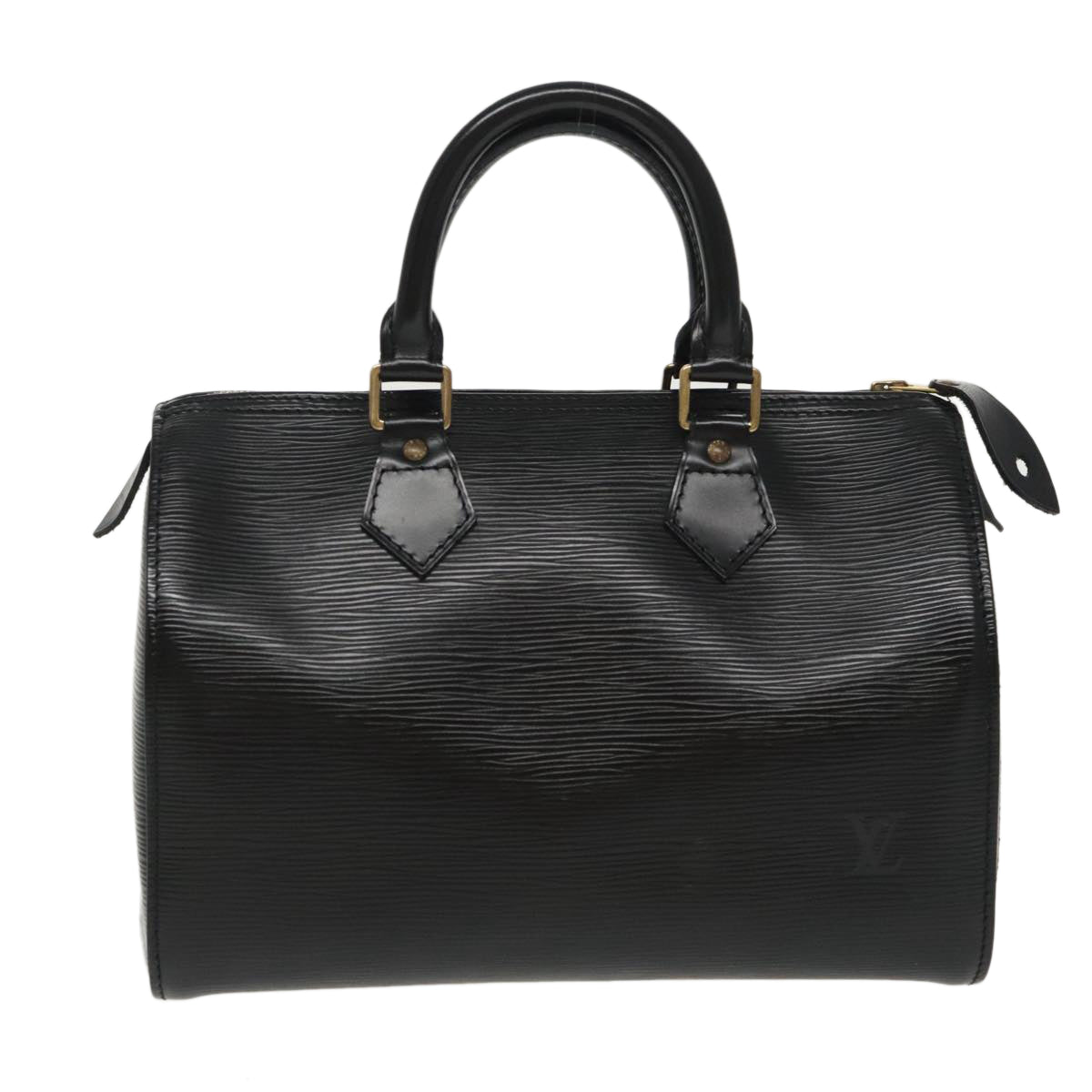 LOUIS VUITTON Epi Speedy 25 Hand Bag Black M43012 LV Auth mr631 - 0