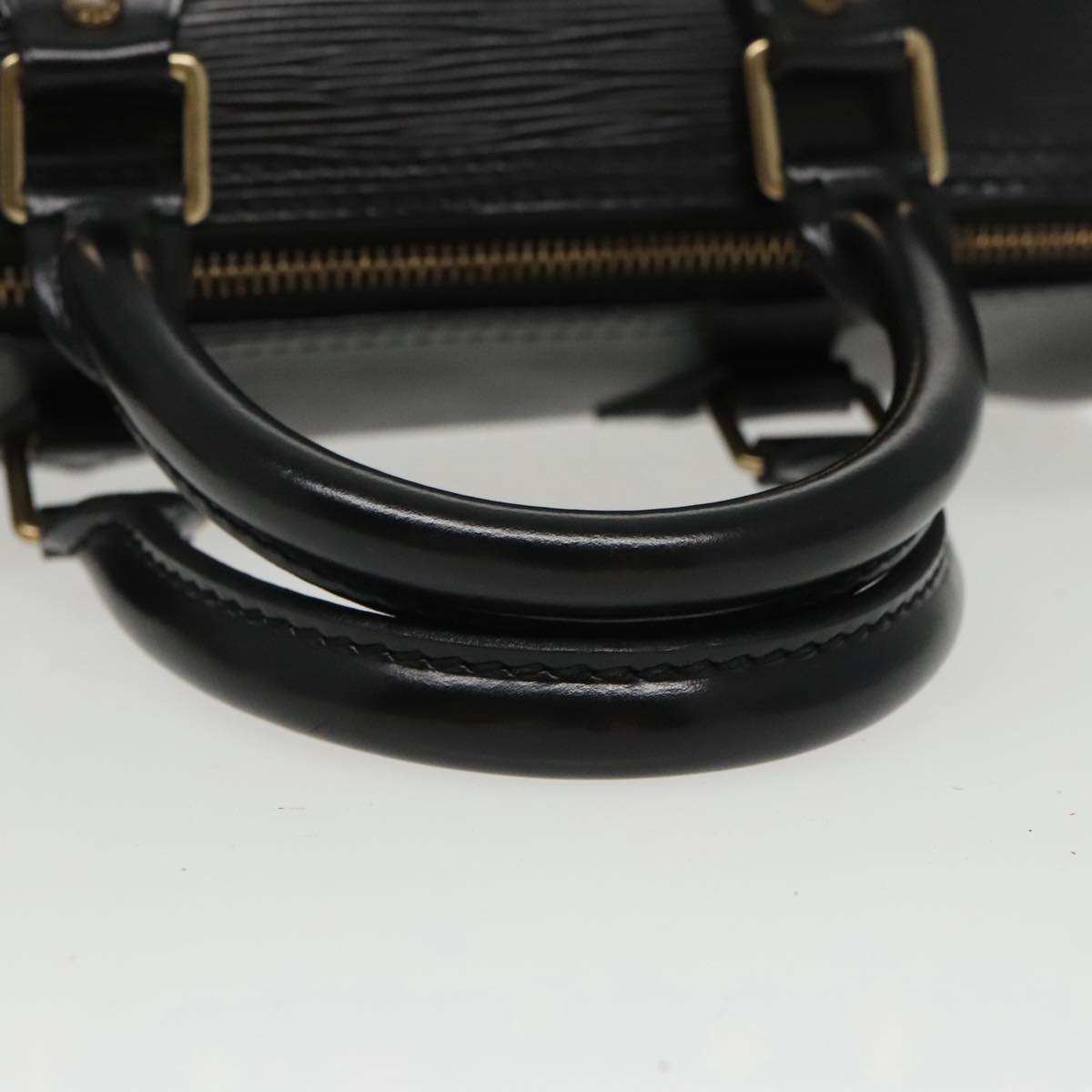 LOUIS VUITTON Epi Speedy 25 Hand Bag Black M43012 LV Auth mr631