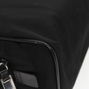 GUCCI Clutch Bag Nylon Black Silver Auth mr639-13