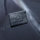 GUCCI Clutch Bag Nylon Black Silver Auth mr639-15