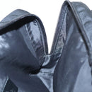 GUCCI Clutch Bag Nylon Black Silver Auth mr639-17