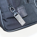 GUCCI Clutch Bag Nylon Black Silver Auth mr639-19