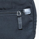 GUCCI Clutch Bag Nylon Black Silver Auth mr639-21