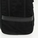 GUCCI Clutch Bag Nylon Black Silver Auth mr639-7