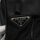 PRADA Shoulder Bag Nylon Black Silver BR2162 Auth mr669V-17