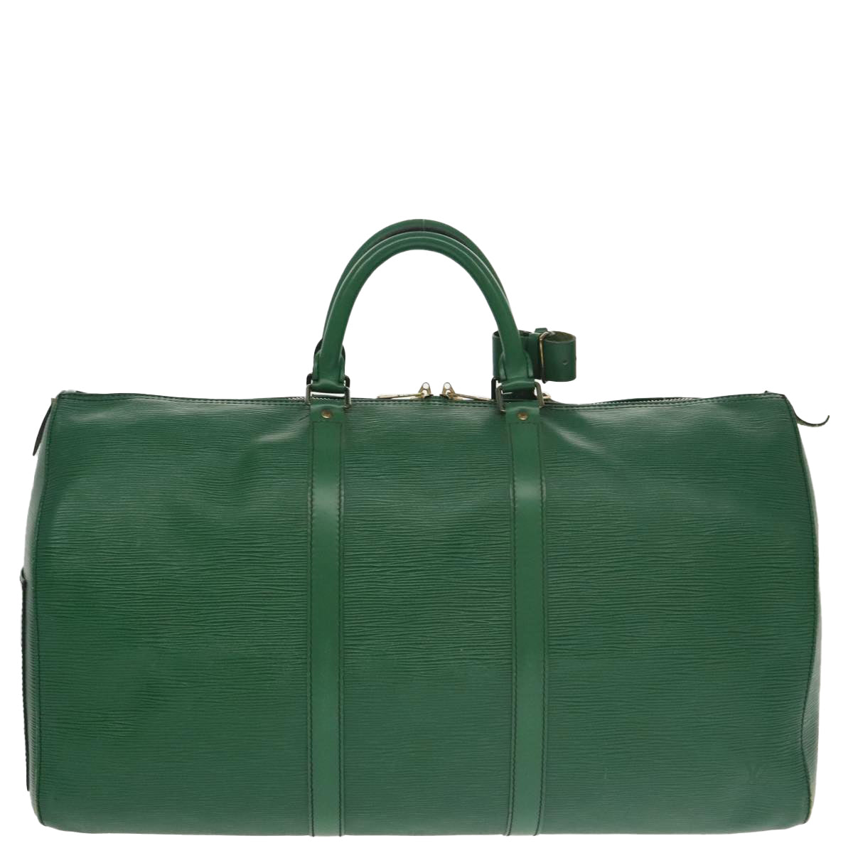 LOUIS VUITTON Epi Keepall 50 Boston Bag Green M42964 LV Auth mr679 - 0