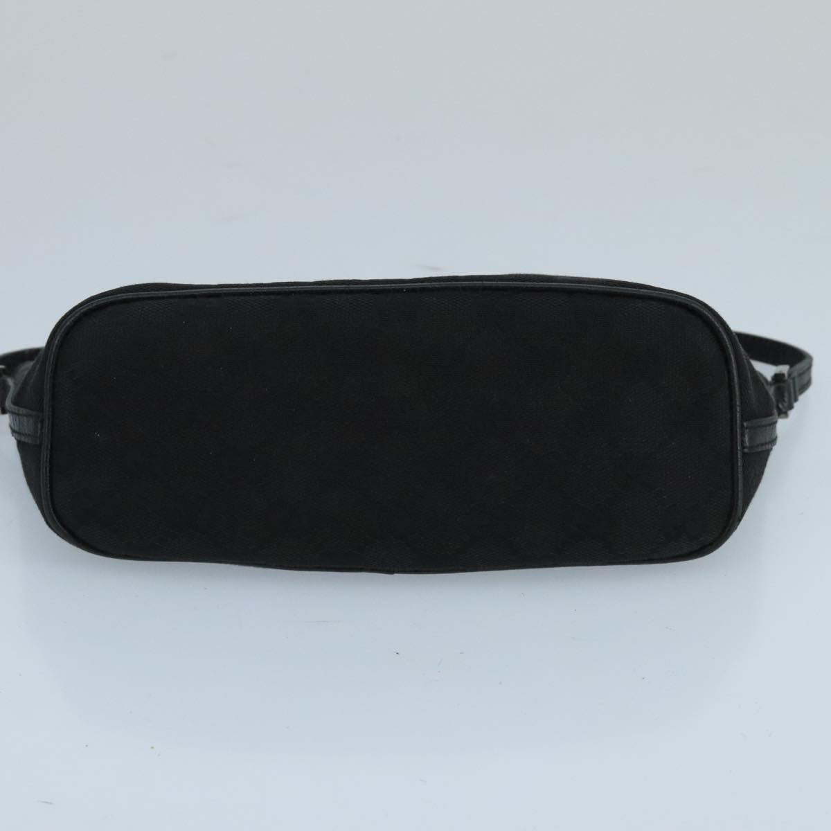 GUCCI GG Canvas Accessory Pouch Black 07198 Auth mr685