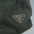 PRADA Tote Bag Nylon Gray Auth mr715-17